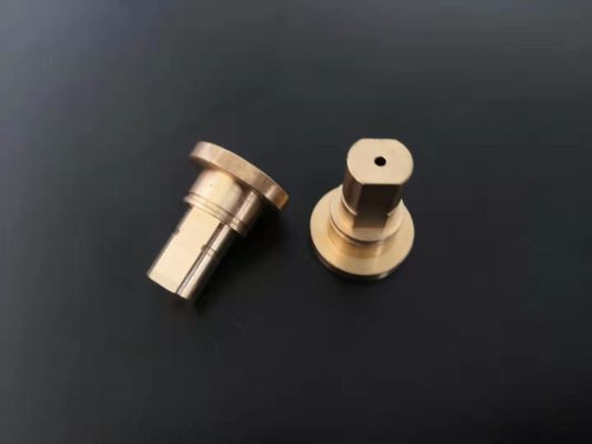 Pièces faites sur commande de machine de tour de commande numérique par ordinateur de haute précision tournant le laiton de fraisage en métal en aluminium