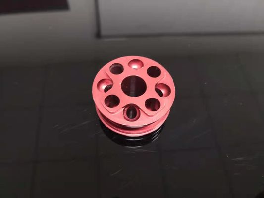 Éléments de moteur de usinage de moto de commande numérique par ordinateur de pièces d'auto de précision d'électrodéposition de couleur