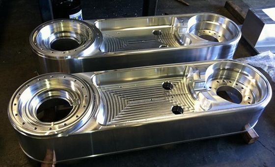 Pièces usinées par précision d'acier inoxydable d'OEM pour des machines de semi-conducteur