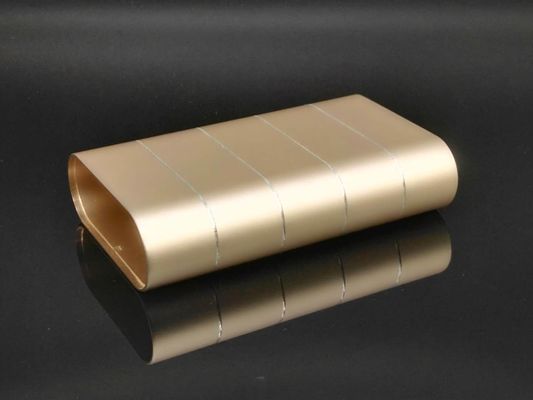Pièces de fraisage anodisées d'or de commande numérique par ordinateur d'extérieur électrique de cigarette électronique