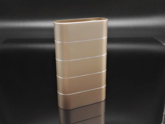 Pièces de fraisage anodisées d'or de commande numérique par ordinateur d'extérieur électrique de cigarette électronique