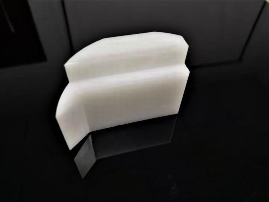Pièces de fraisage du matériel POM de meubles de pièces de commande numérique par ordinateur de précision en plastique blanche