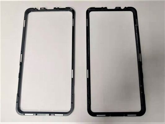 La commande numérique par ordinateur usinant avec 4 pièces de tringlerie d'axe fraisant le service a usiné le métal Shell protecteur de la caisse 3C en métal de téléphone portable de pièces